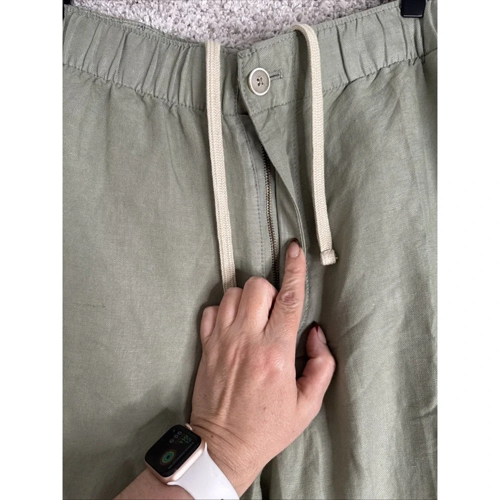 Tommy Bahama Relax Linen Blend Sage Green Pants - XL